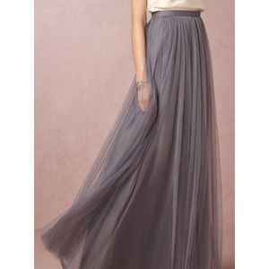 BHLDN Louise Tulle Skirt - Size 4